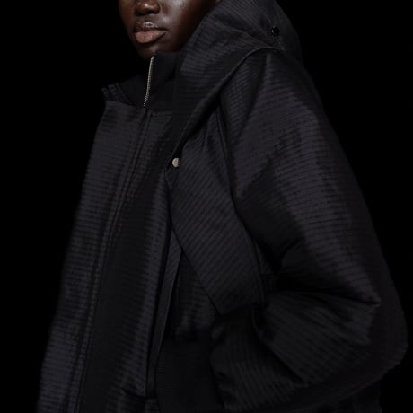 DK30-09-C04／Memory Border Matelassé Mod Coat／1COLOR