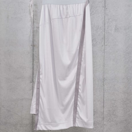 DK30-CS02-S08／100d PLA Smooth Twisted Skirt／2COLORS