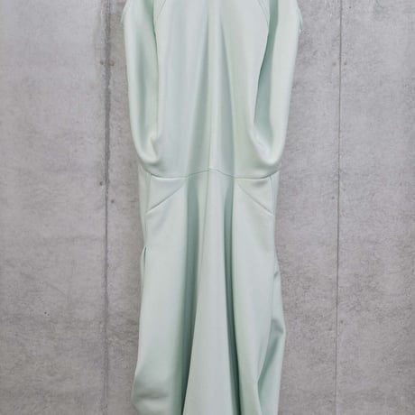 DK30-CS03-D04／Technorama Double-Knit Contrast Flow Dress／2COLORS