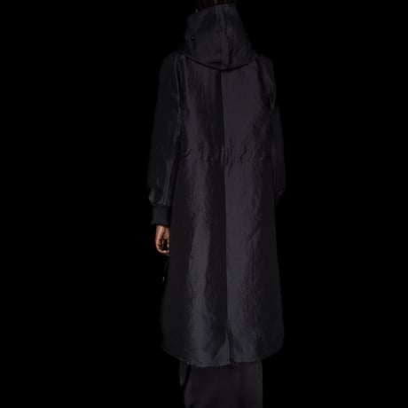 DK30-09-C04／Memory Border Matelassé Mod Coat／1COLOR
