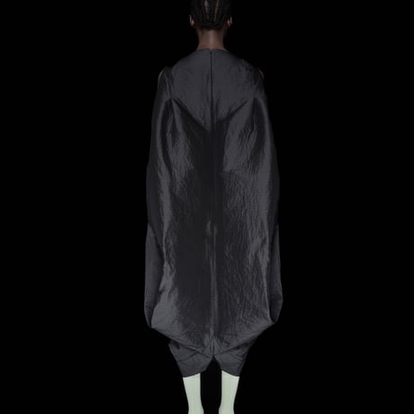 DK30-09-D07／Memory Border Matelassé Sleeveless Dress／1COLOR