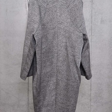 DK30-07-C07／Grain Bright Jacquard Raglan Sleeve Coat／2COLORS