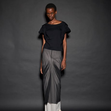 DV-044／“B A S I C S” 30/1 UV Protection Jersey Buttoned Top／2COLORS