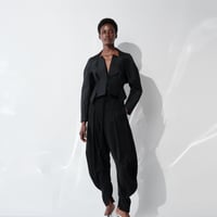 DK29-09-J04／Ridge Wave Matelassé Short Jacket／1COLOR