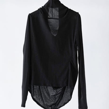DV-070／“BASICS” 50/- ULTIMA Super Strong Twist Jersey Drape Long Sleeve Top／2COLORS