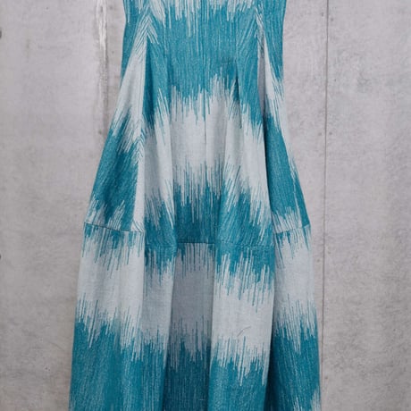 DK30-10-S05／Shadow Drip Wool Needle Punch High-waisted Long Skirt／2COLORS