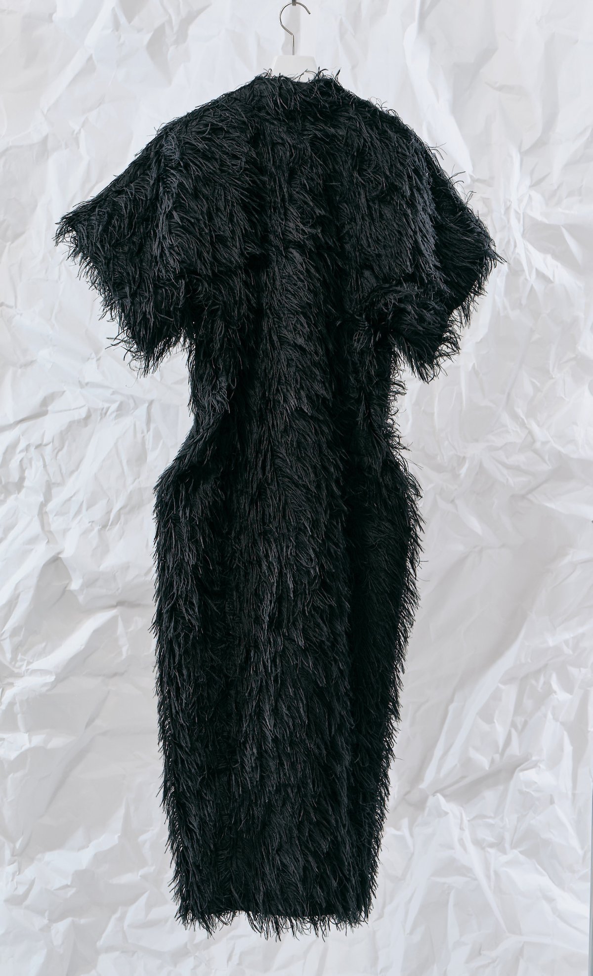 完売eLLa ella新品未使用　shaggy jacquard blouson DK28-07-V02／Long Shaggy Jacquard I-line Dress／2