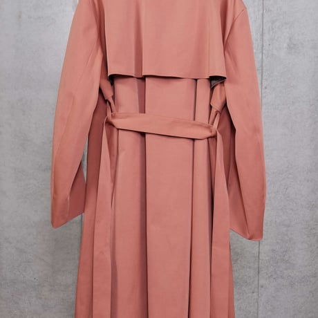DK30-04-C03／BISEM Stretch Grosgrain Trench Coat／2COLORS