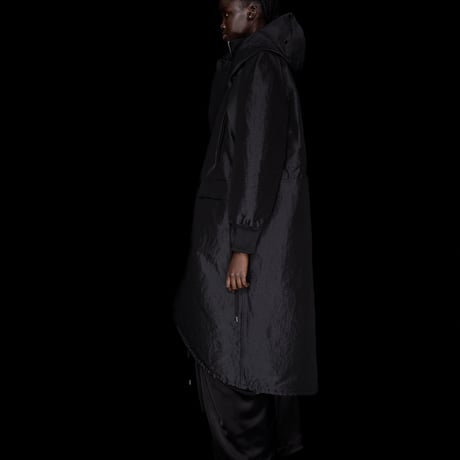 DK30-09-C04／Memory Border Matelassé Mod Coat／1COLOR