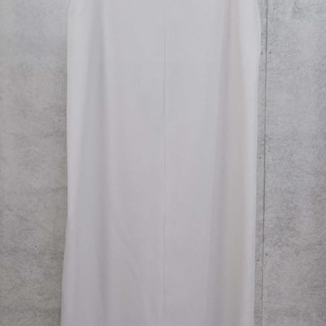 DK30-08-V01／Fine Wool Calze Twill Long Gilet／2COLORS