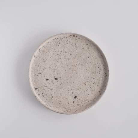 白砂 フチタチ皿  18cm / 若狹 祐介