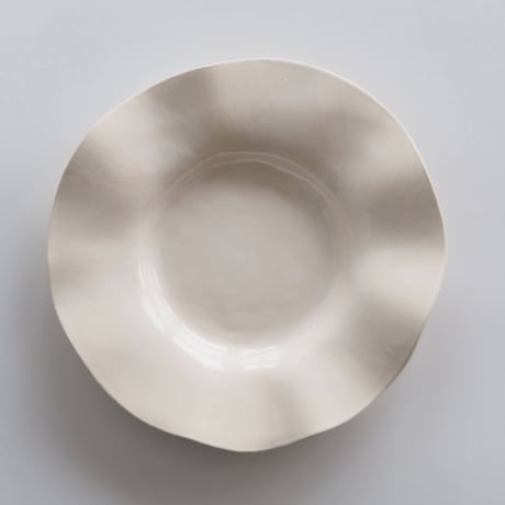 皿・プレート aya courvoisier PERLE WHITE medium / AYA COURVOISIER | cafe des