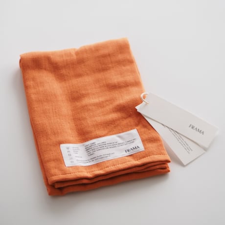 LIGHT TOWEL | Hand | Burnt Orange / FRAMA