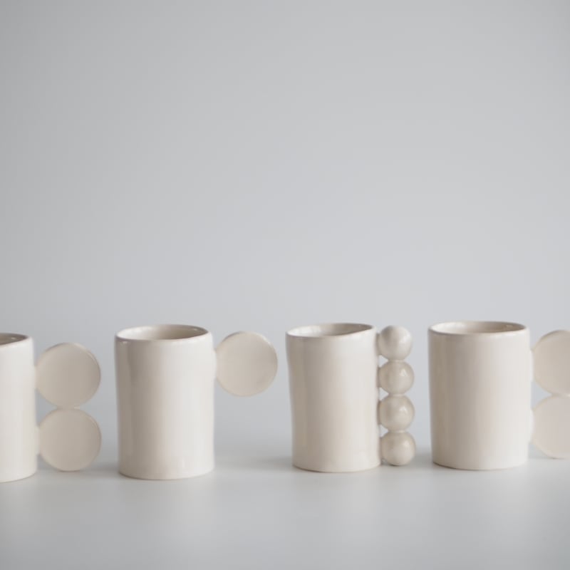 AYA COURVOISIER クヴァジエ彩 ÉTUDE A プレート FLAT MUG 1 / AYA COURVOISIER | cafe design shop