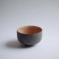 黒土茶碗  / 大森 健司