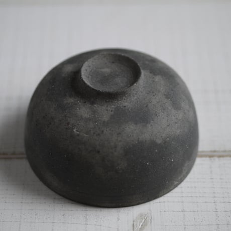黒土茶碗  / 大森 健司