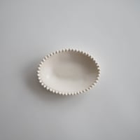 *新品未使用*　aya courvoisier　パールプレート　大 PERLE WHITE medium / AYA COURVOISIER | cafe des