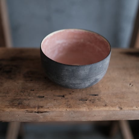 黒土茶碗  / 大森 健司