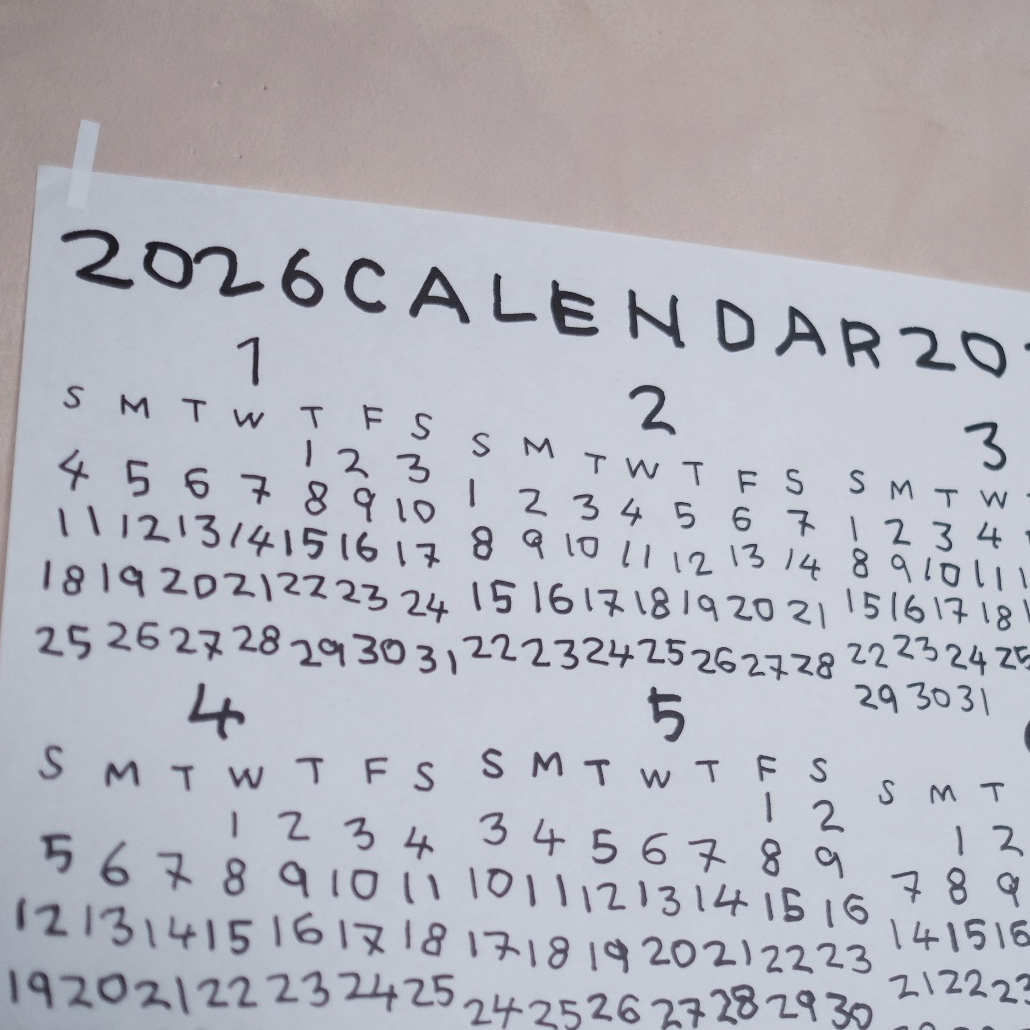 AONAHAYASHI 2026 カレンダー 巻 Aona Hayashi 2026 Calendar – Wms&Co.