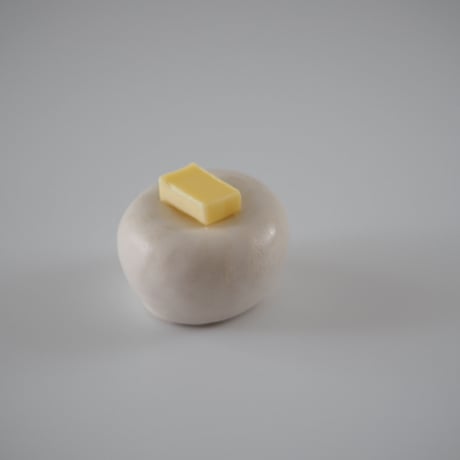 灰釉 バター皿  / 蓮尾 寧子
