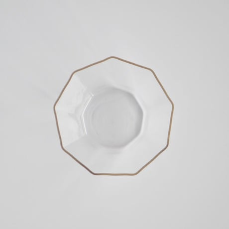 cryst様☆谷口嘉 ガラス製 金色の縁取りのオーバル皿 谷口嘉 ガラス製 金色の縁取りのオーバル皿