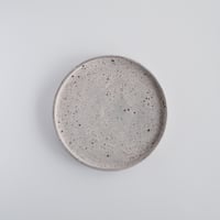 白砂 フチタチ皿  15cm / 若狹 祐介