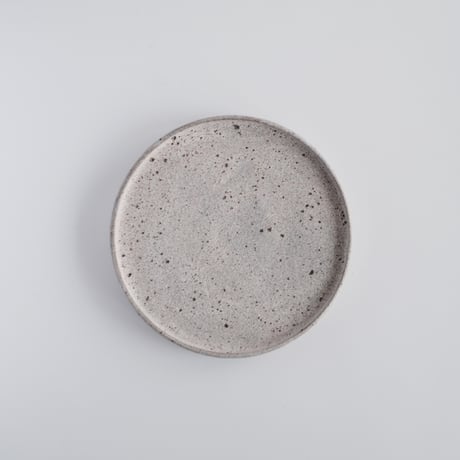 白砂 フチタチ皿  15cm / 若狹 祐介