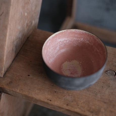 黒土茶碗  / 大森 健司