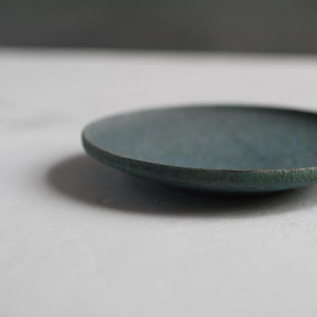 藍香 皿 φ14  / 若狹 祐介