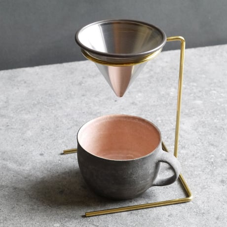BRASS コーヒードリップスタンド ピーク S