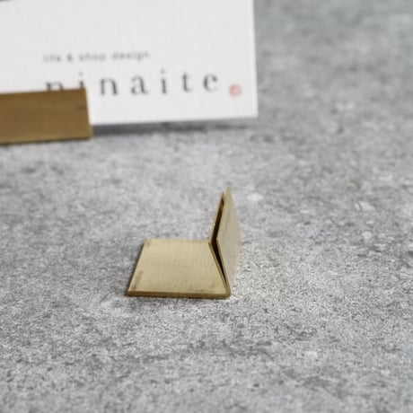 BRASS カードスタンド / 20set