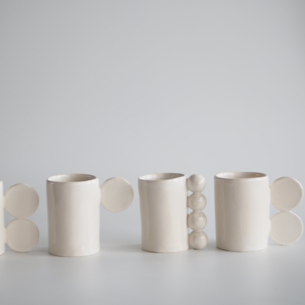 AYA COURVOISIER クヴァジエ彩 ÉTUDE A プレート PERLE WHITE xs / AYA COURVOISIER | cafe design