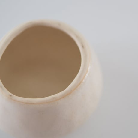 灰釉 バター皿  / 蓮尾 寧子