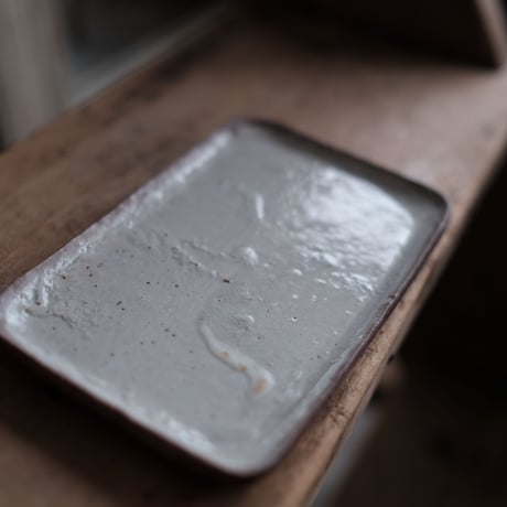 oblong dish あずきハーフ  / 蓮尾 寧子