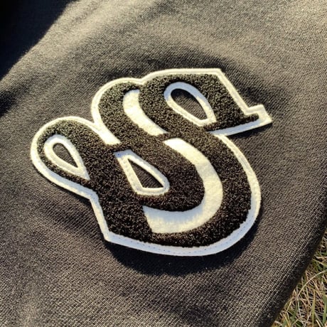 Selection of life. OLD ENGLISH S LOGO Hoodie BLACK
