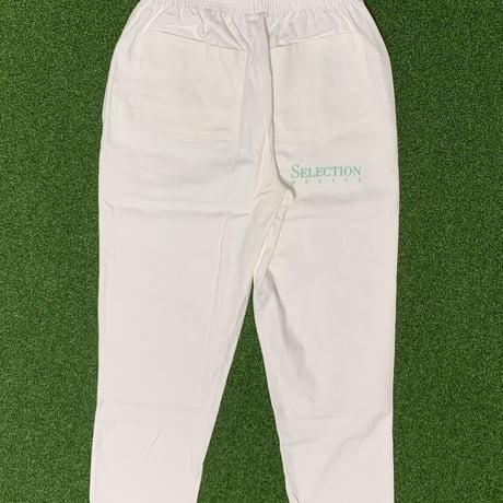 Selection of life. Twill Pants WHITE
