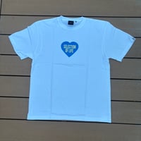 Selection of life. Heart LOGO TEE WHITE