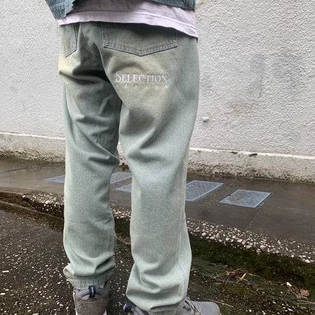 Selection of life. Denim Pants BLEACH