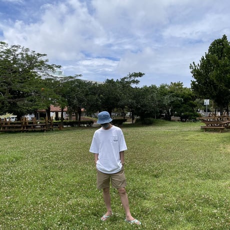 Selection of life. Brand LOGO Bucket Hat DENIM