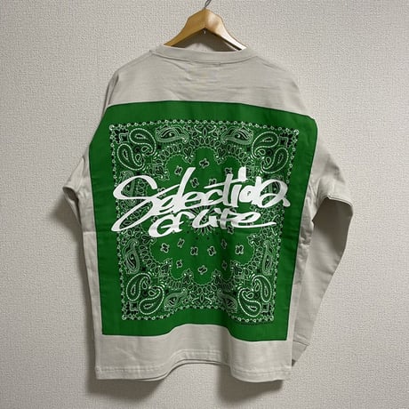 Selection of life. HAV-A-HANK Bandana TEGAKI Tee  NATURAL