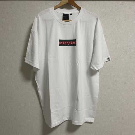 Selection of life. 3rd Anniversary Tee WHITE（GREEN×RED）
