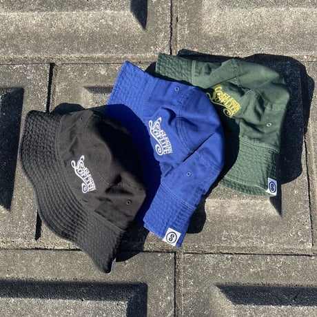 Selection of life. Surf LOGO Bucket Hat BLUE
