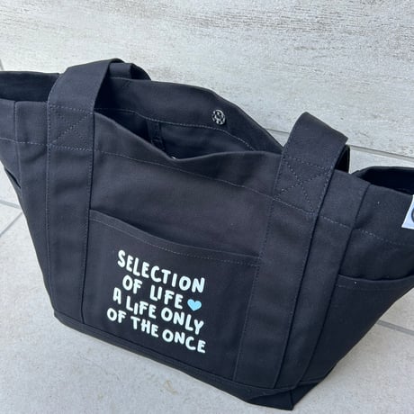 Selection of life. S♡L canvas tote M