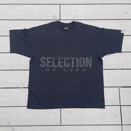 Selection of life. same color sheet set up Tee BLACK