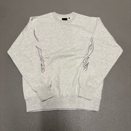 Selection of life. FIRE PATTERN Crew ASH×PINK
