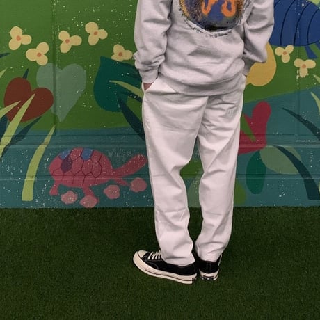 Selection of life. Twill Pants WHITE
