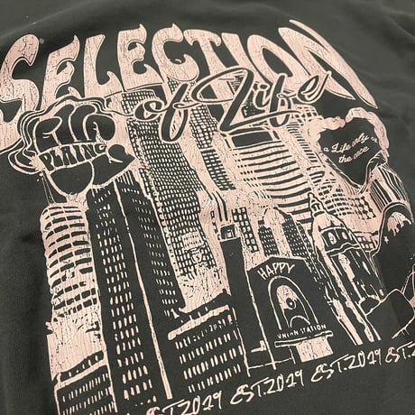 Selection of life. Self Touch-up City Graffic Crew FADE BLACK