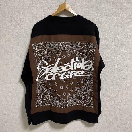 Selection of life. HAV-A-HANK Bandana TEGAKI Tee  BLACK