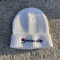 Selection of life. TRICO LOGO Beanie Cap WHITE