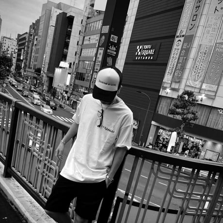 Selection of life. 2nd Brand LOGO Mesh Cap BLACK